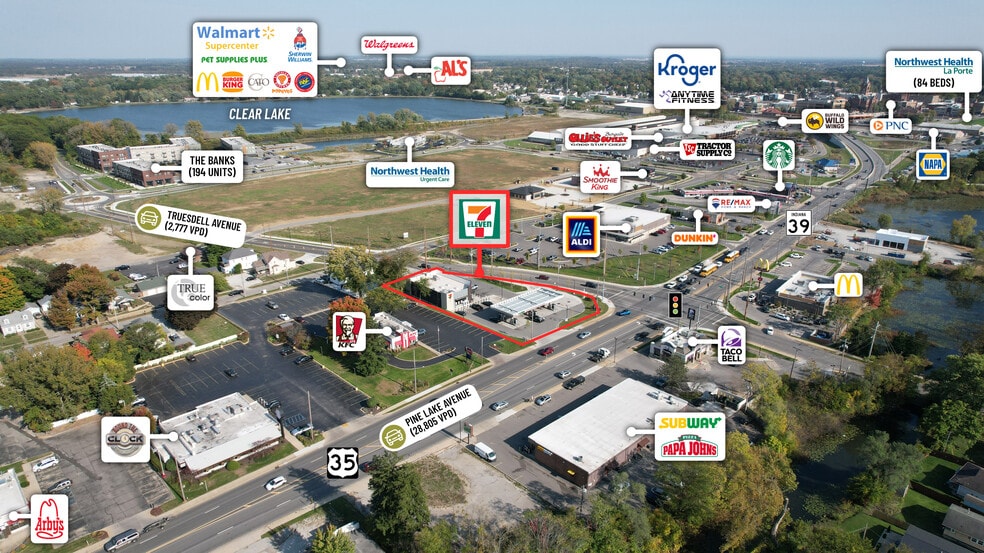 More Photos Of 201 Pine Lake Ave, La Porte Convenience Store For Sale