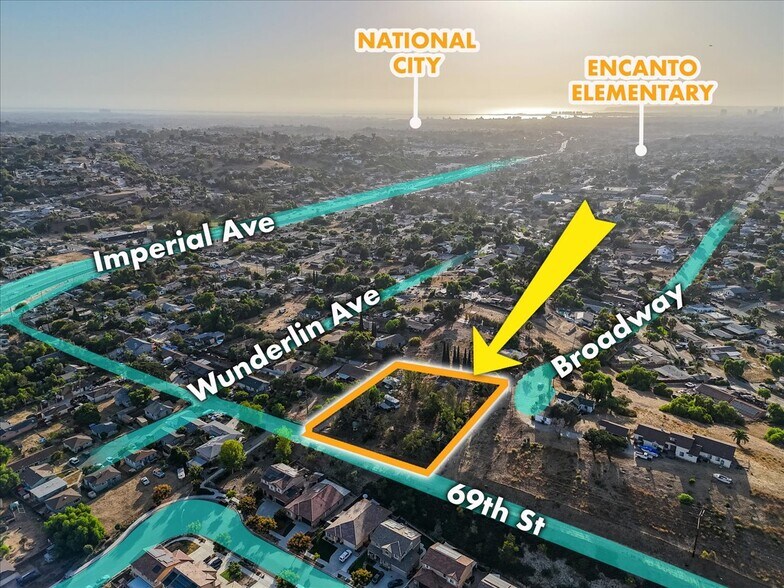 More Photos Of 6859 Broadway, San Diego Land For Sale