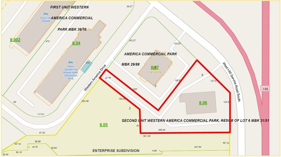 More Photos Of 836 W I65 Service Rd S, Mobile Land For Sale
