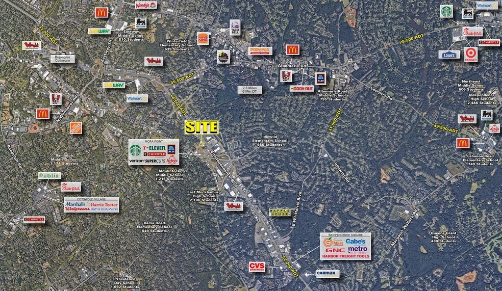 More Photos Of 5226 E Independence Blvd, Charlotte Restaurant For Lease