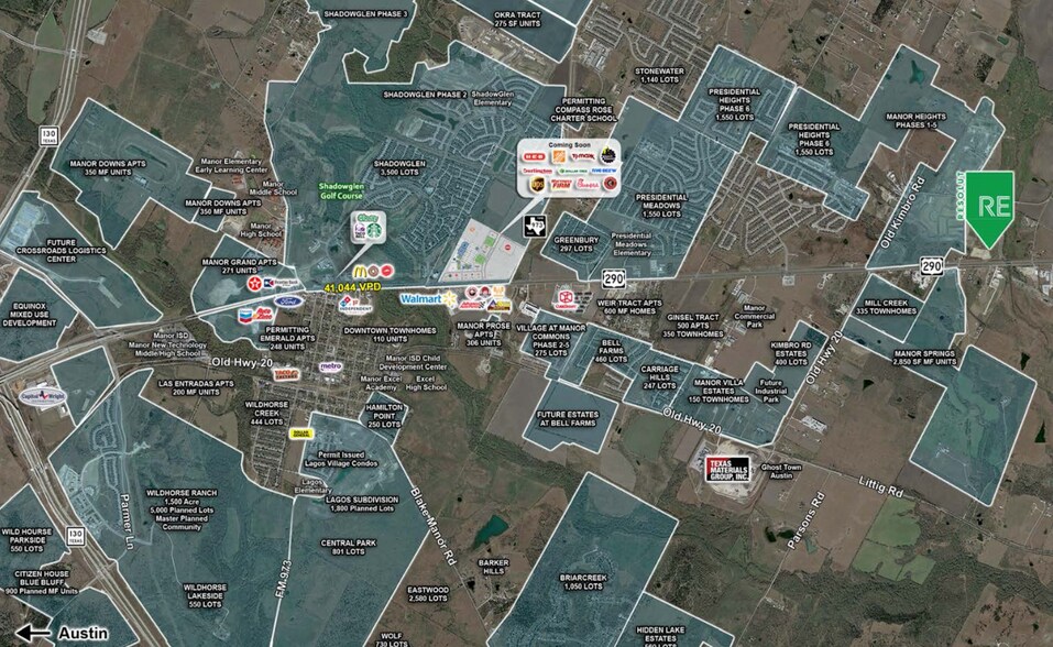 More Photos Of 14704 E US Hwy 290, Manor Land For Sale