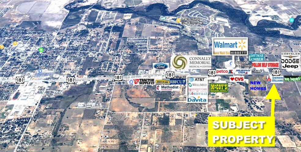 More Photos Of 1144 US Highway 81, Floresville Freestanding For Sale