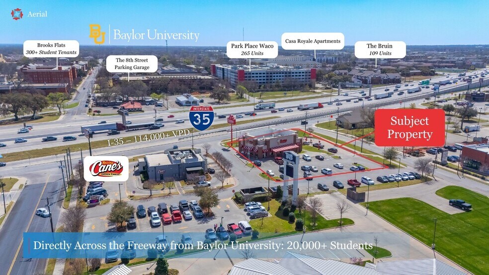 More Photos Of 817 S Jack Kultgen Expy, Waco Restaurant For Sale