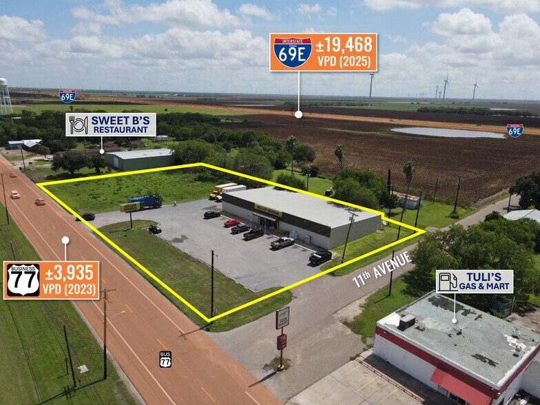 Primary Photo Of 8422 Business 77 N, Lyford Freestanding For Sale