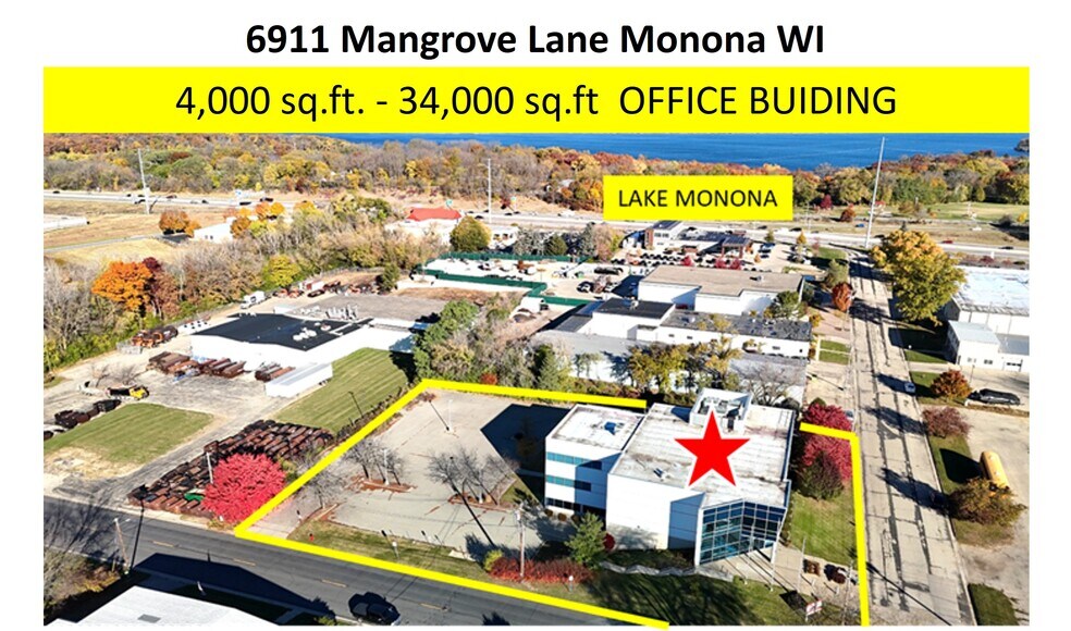 Primary Photo Of 6911 Mangrove Ln, Monona Office For Lease
