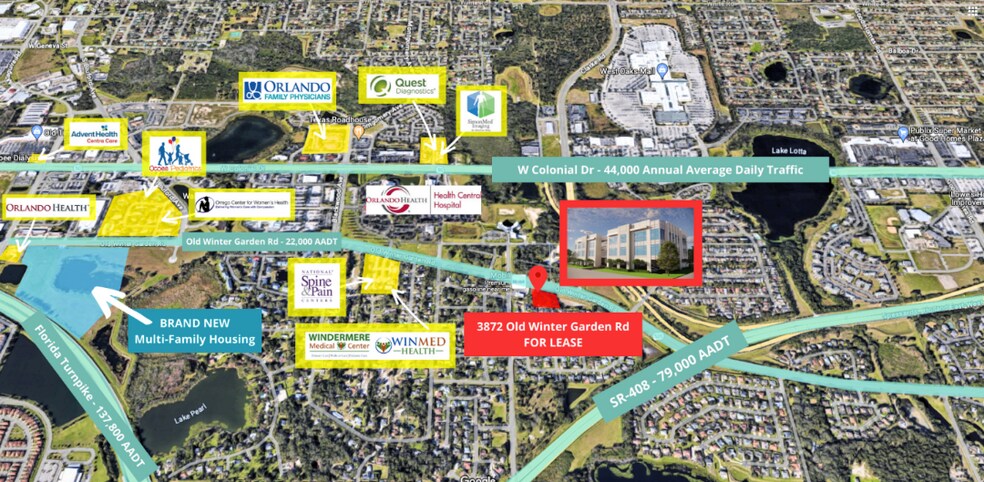 More Photos Of 3872 Old Winter Garden Rd, Gotha Medical For Lease