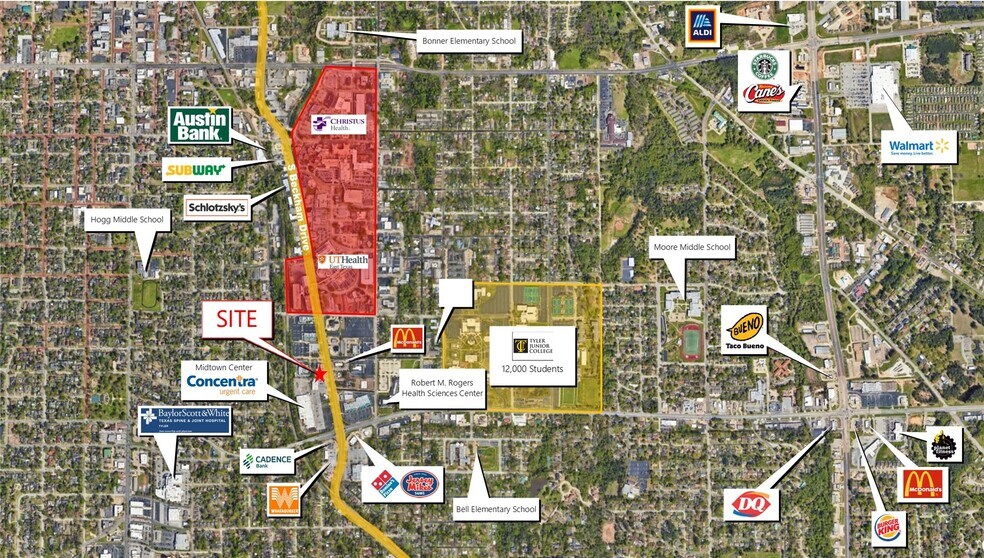 More Photos Of 1315 S Beckham Ave, Tyler Service Station For Sale