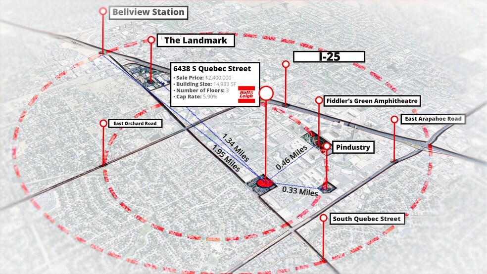 More Photos Of 6438-6444 S Quebec St, Centennial Office For Sale