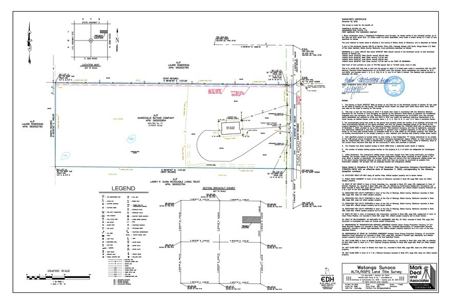 Primary Photo Of 2444 N 2580 Rd, Watonga Land For Sale