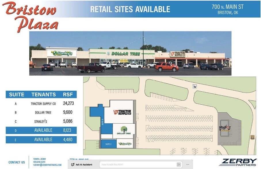 More Photos Of 700 N Main St, Bristow Storefront For Lease