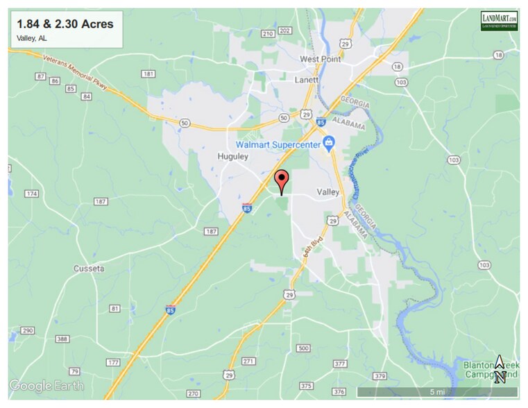 More Photos Of 491 Fob James, Valley Land For Sale