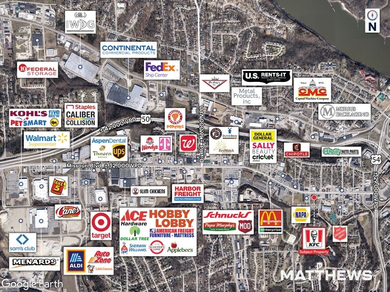 More Photos Of 1209-1211 Missouri Blvd, Jefferson City Fast Food For Sale