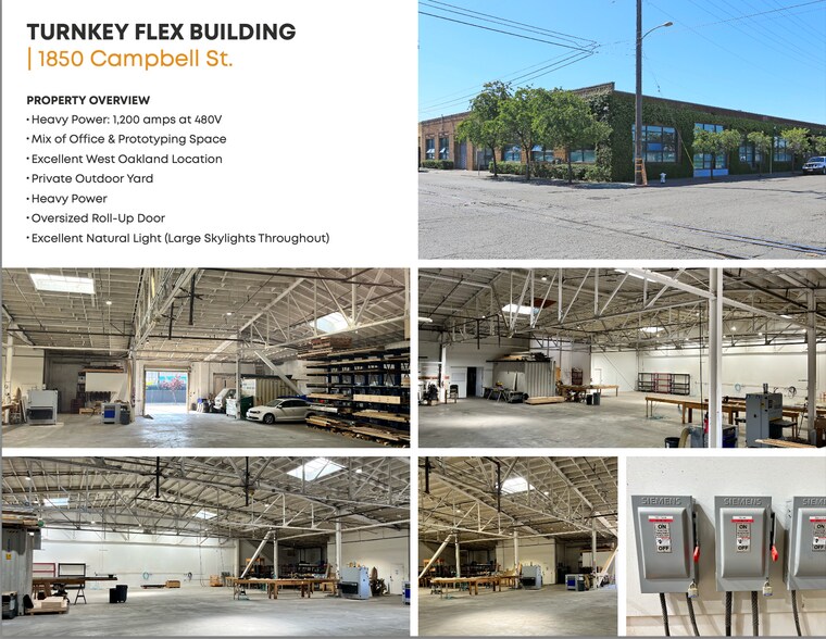 More Photos Of 1850 Campbell St, Oakland Light Distribution For Lease