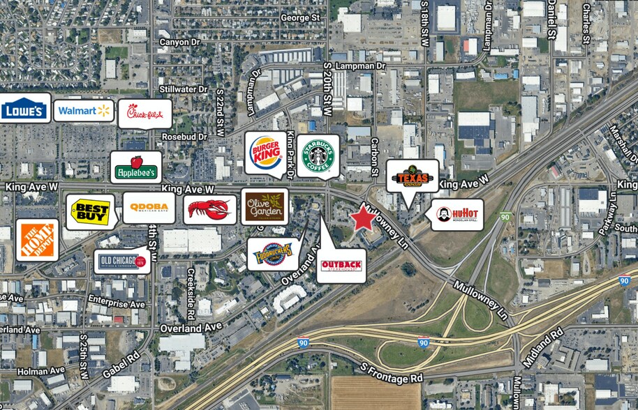 More Photos Of 2010 Overland Ave, Billings Restaurant For Sale