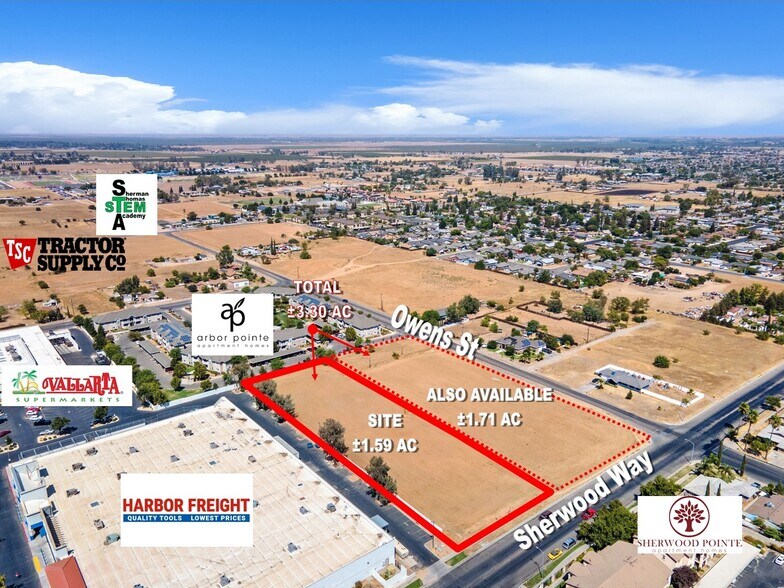 Primary Photo Of 90 Sherwood way, Madera Land For Sale