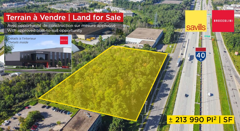 Primary Photo Of Hwy Trans-Canada, Baie-d'Urfé Land For Sale