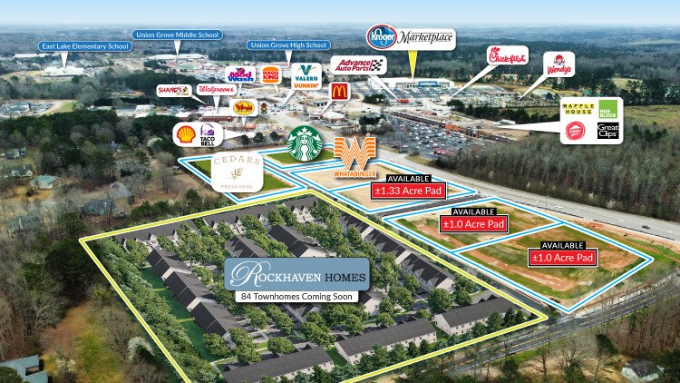 More Photos Of 5855-5905 East Lake Pky, Mcdonough Land For Lease