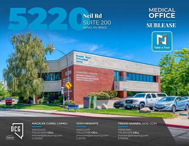 Primary Photo Of 5220 Neil Rd, Reno Medical For Lease