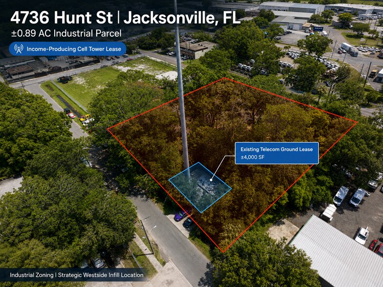 Primary Photo Of 4736 Hunt St, Jacksonville Warehouse For Sale