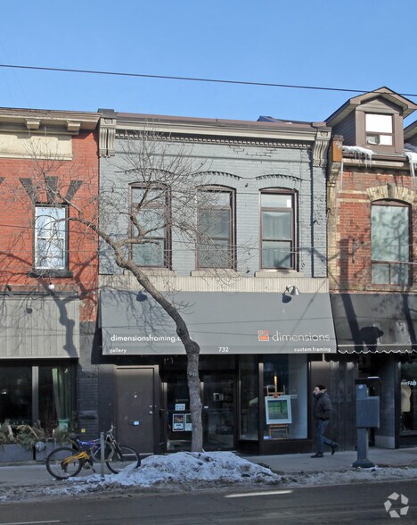 Primary Photo Of 732 Queen St E, Toronto Storefront Retail Residential For Sale