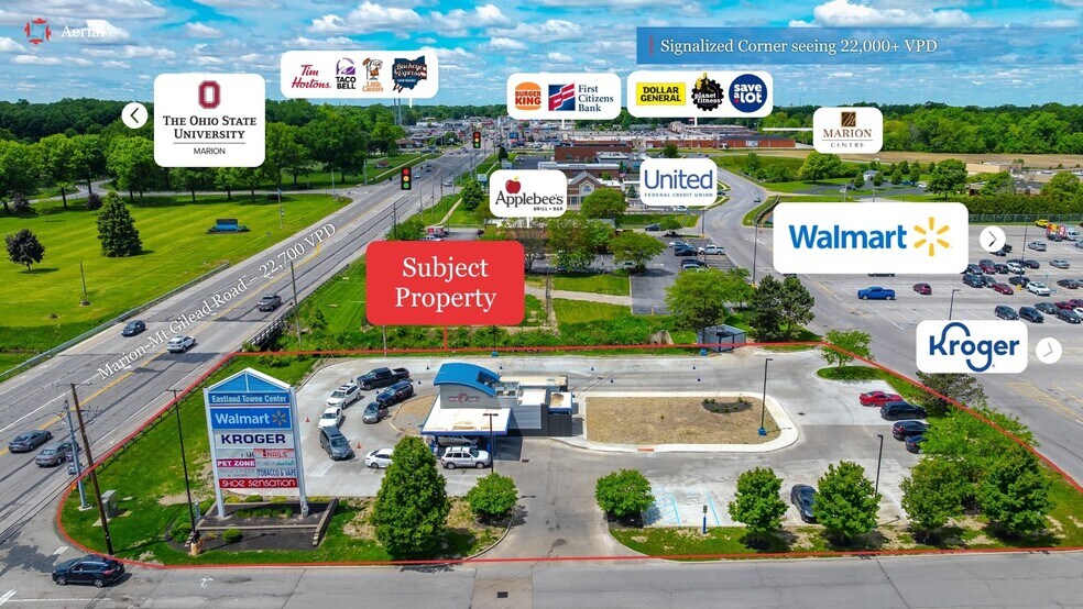 More Photos Of 1560 Marion-Mount Gilead Rd, Marion Freestanding For Sale