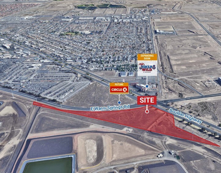 More Photos Of SWC Warm Springs Rd & Boulder Highway, Henderson Unknown For Lease
