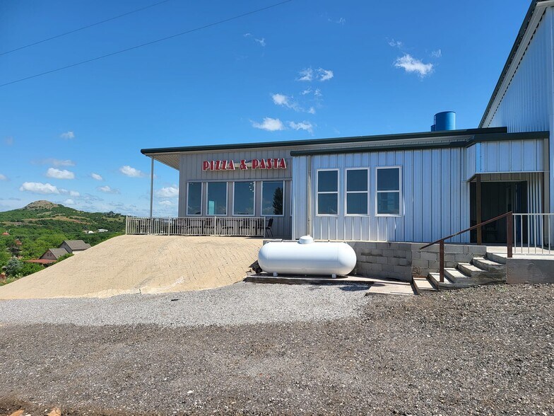 Primary Photo Of 18377 State Highway 49 & 18407 State Highway 49, Medicine Park Freestanding For Sale