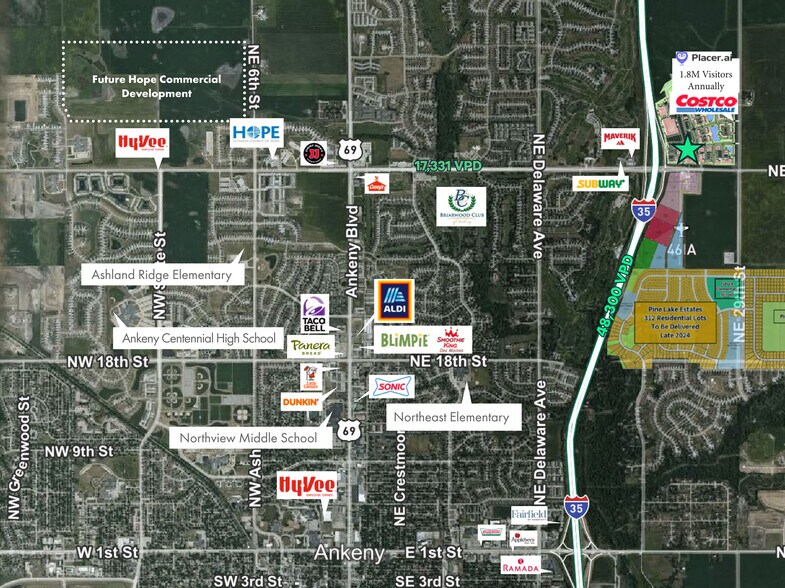 More Photos Of 3612 Threshold Dr, Ankeny General Retail For Lease