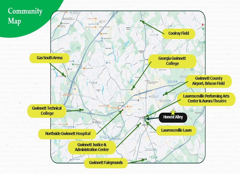 More Photos Of 140 E Crogan St, Lawrenceville General Retail For Sale