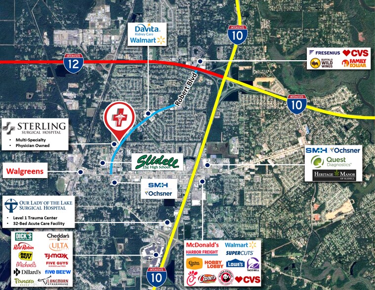 More Photos Of 971 Robert Blvd, Slidell Office For Sale