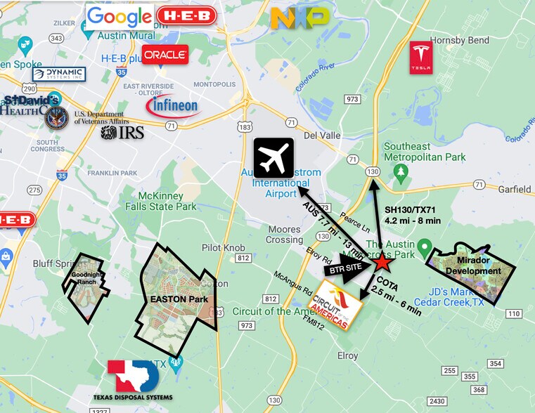 More Photos Of Circuit of the Americas Blvd, Del Valle Land For Sale
