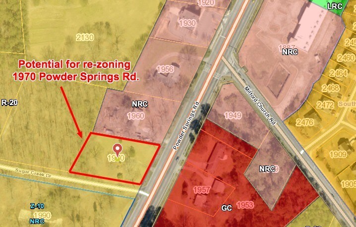 More Photos Of 1970 Powder Springs Rd SW, Marietta Land For Sale