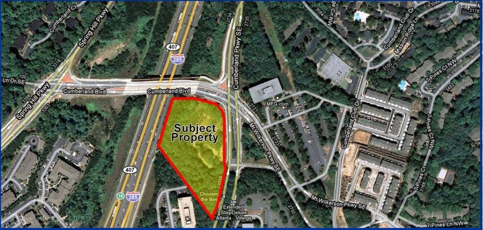 More Photos Of 2675 Cumberland Pky, Vinings Land For Sale