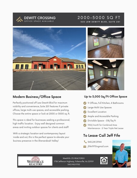 More Photos Of 520 Lew Dewitt Blvd, Waynesboro Medical For Lease