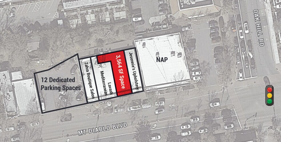 More Photos Of 3572-3578 Mt Diablo Blvd, Lafayette Storefront For Lease