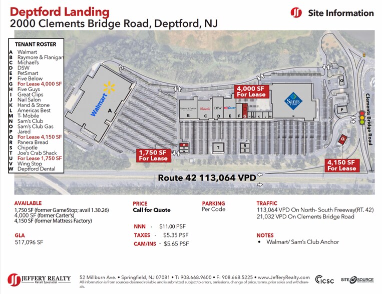Primary Photo Of 2000 Clements Bridge Rd, Deptford Storefront For Lease