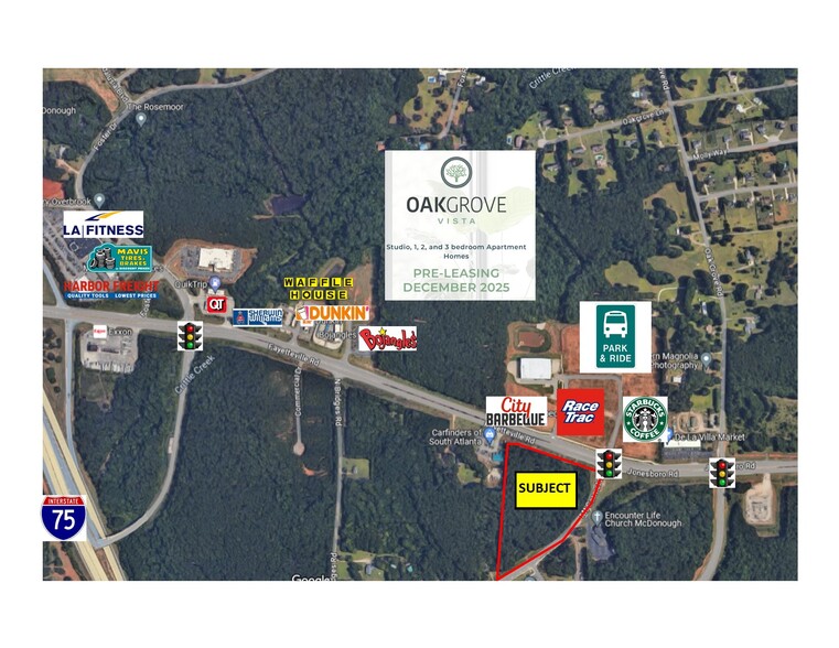 Primary Photo Of 1199 Jonesboro Rd, Mcdonough Land For Sale