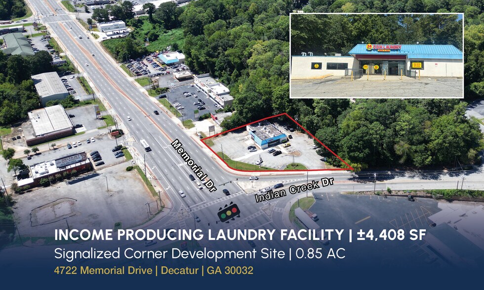 Primary Photo Of 4722 Memorial Dr, Decatur Freestanding For Sale