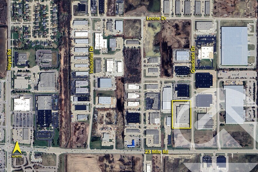 More Photos Of 51223 Quadrate Dr, Macomb Township Warehouse For Lease