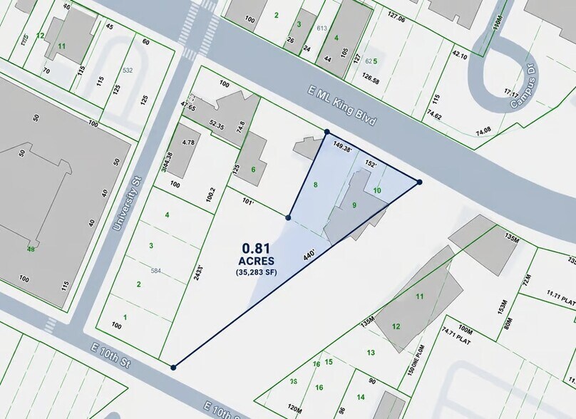 More Photos Of 626 Martin Luther King Blvd, Chattanooga Land For Sale