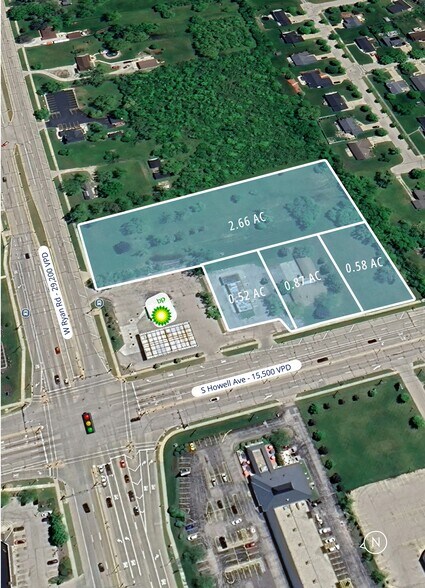 Primary Photo Of 9530-9576 S Howell Ave, Oak Creek Land For Sale