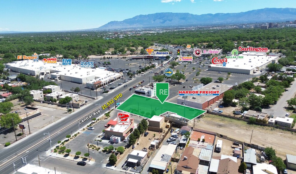 Primary Photo Of 4430 Central, Albuquerque Land For Sale