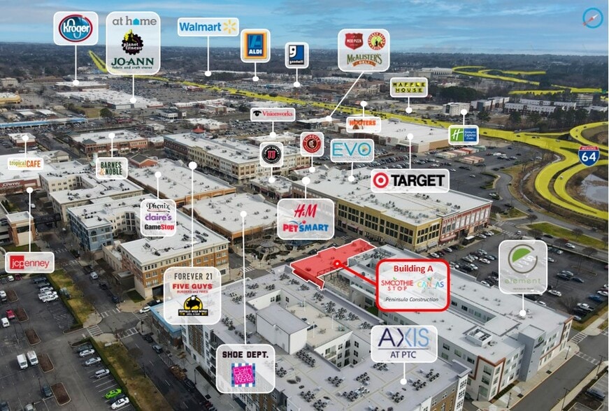 More Photos Of 3130-3150 Allainby Way, Hampton General Retail For Lease