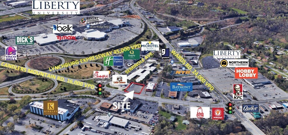 More Photos Of 2823 Candlers Mountain Rd, Lynchburg Land For Sale