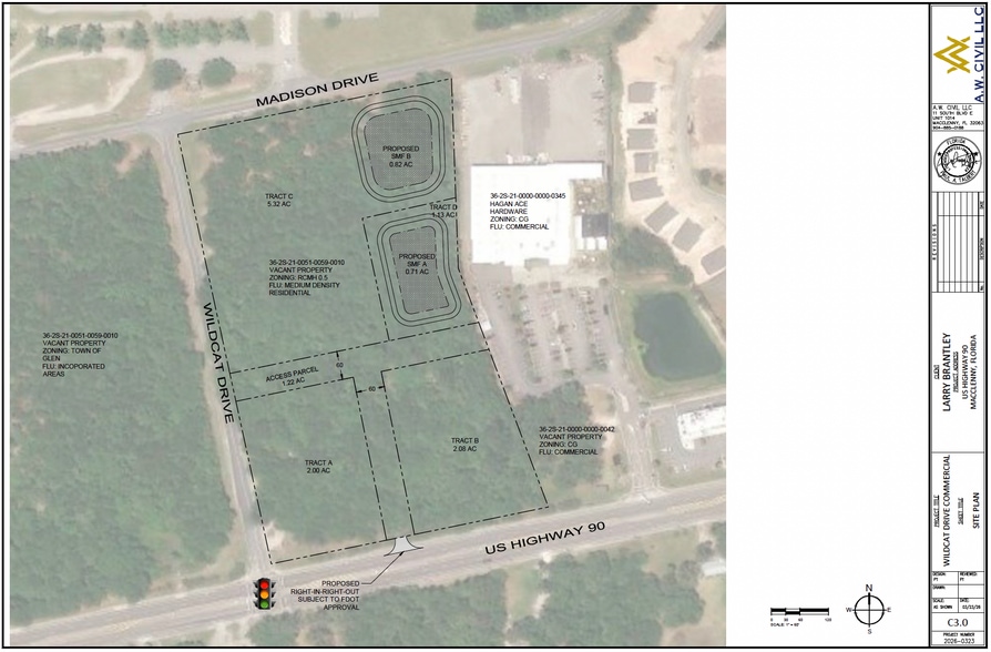 More Photos Of 0 US Highway 90, Glen Saint Mary Land For Sale