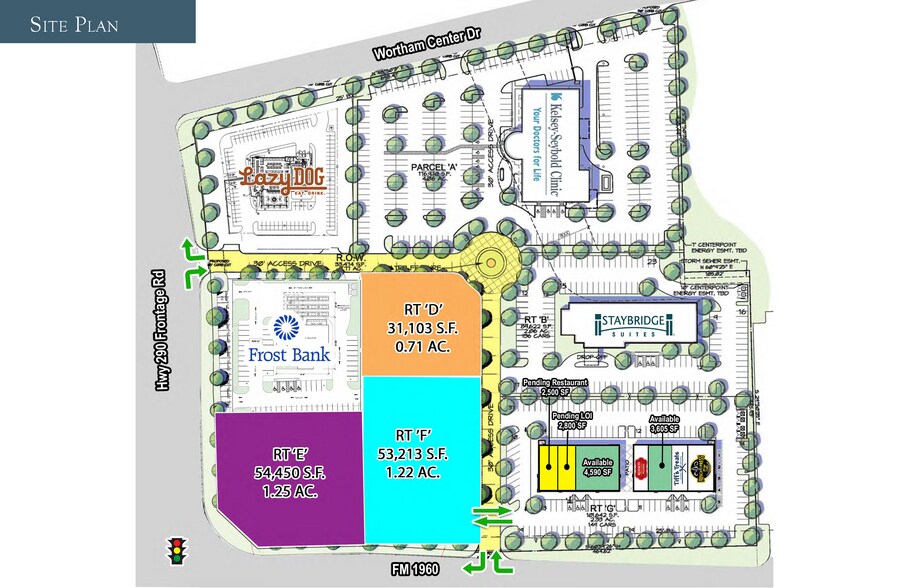 Primary Photo Of Hwy 290 & FM 1960, Cypress Crossing, Houston Land For Lease