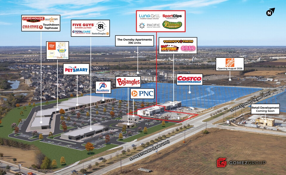 More Photos Of 3515 S Preston Rd., Celina General Retail For Sale