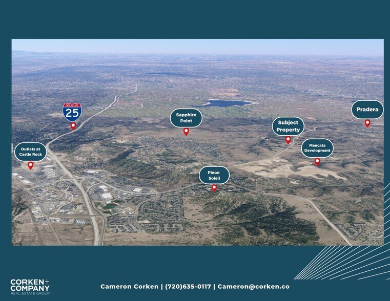 More Photos Of 4865 N Crowfoot Valley Rd, Castle Rock Land For Sale