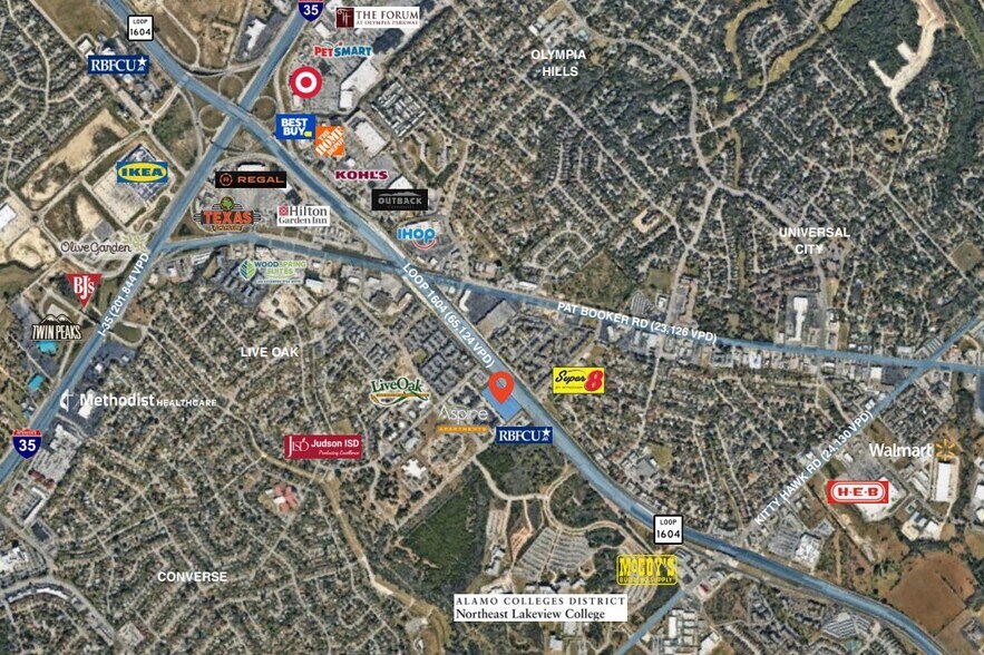 Primary Photo Of Palisades Dr & Loop 1604, San Antonio Land For Sale