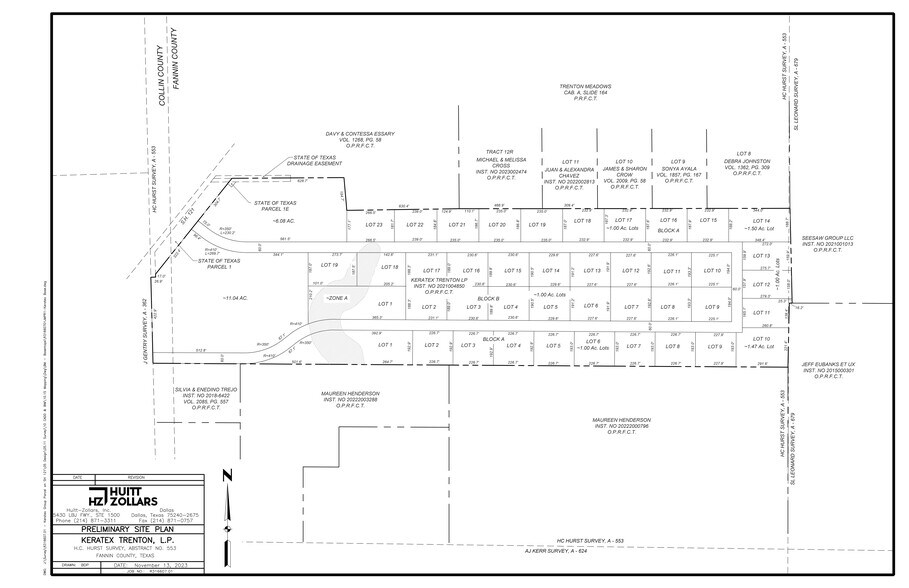 More Photos Of SEC of SH 121 and CR 635, Trenton Land For Sale